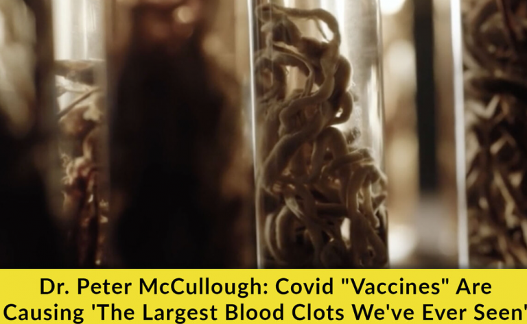 «Οι μεγαλύτεροι θρόμβοι που έχουμε δει ποτέ»!!! Σοκαριστικός McCullough σε ΒΙΝΤΕΟ για τα εμβόλια