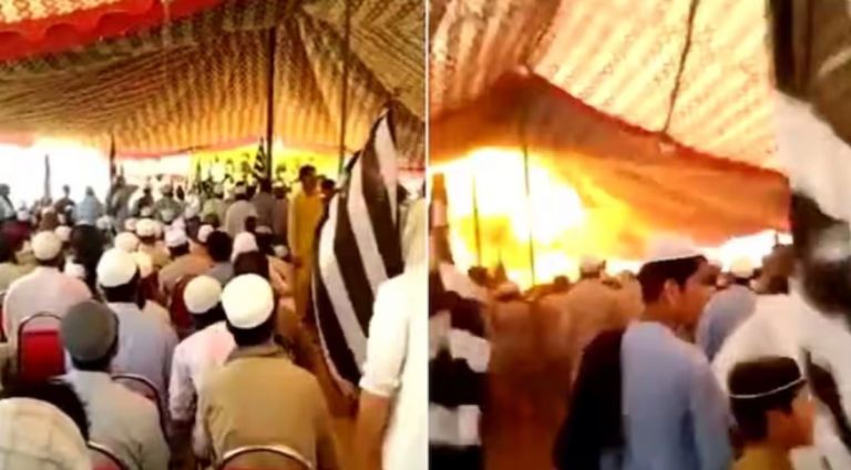 Πακιστάν: Η στιγμή που βομβιστής αυτοκτονίας ανατινάζεται σε προεκλογική εκδήλωση – Τουλάχιστον 44 νεκροί