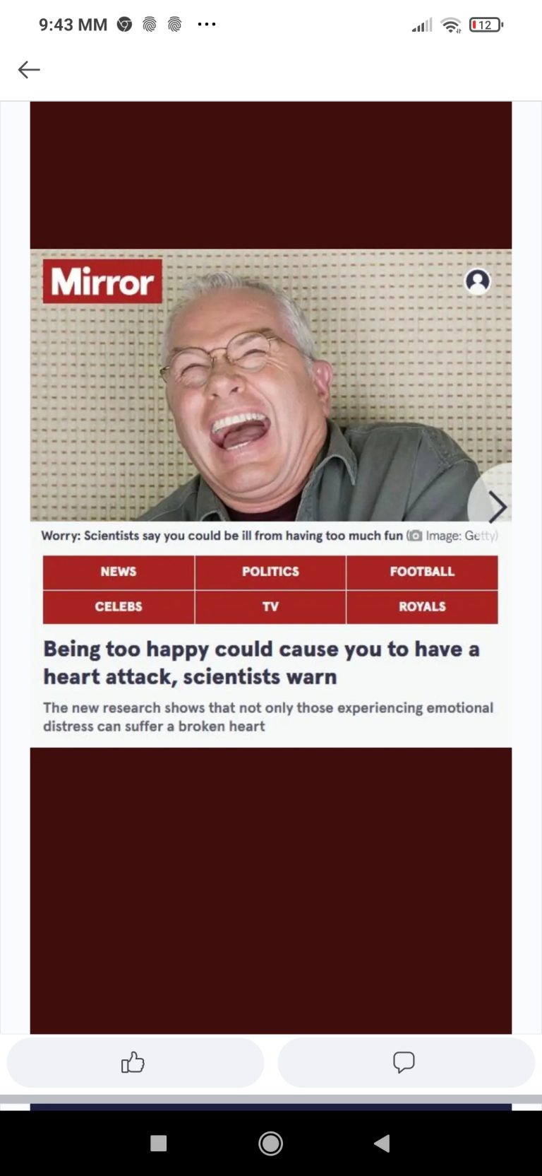 Νέος νικητής παιδιά…το τερματίσανε!!!Προσέξτε με τα γελακια του ποστ μην πάθουμε καμία ζημιά!!!