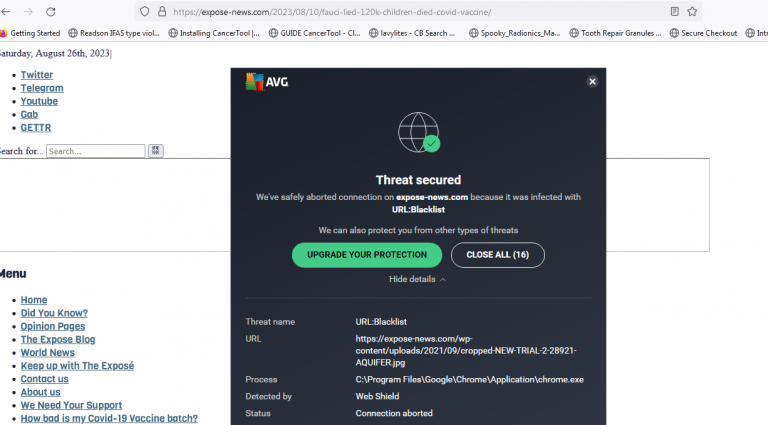 Ξεκινησε το παγκοσμιο καθεστως να μπαναρει σελιδες …! Προετοιμαστειτε για παγκοσμια Χουντα !