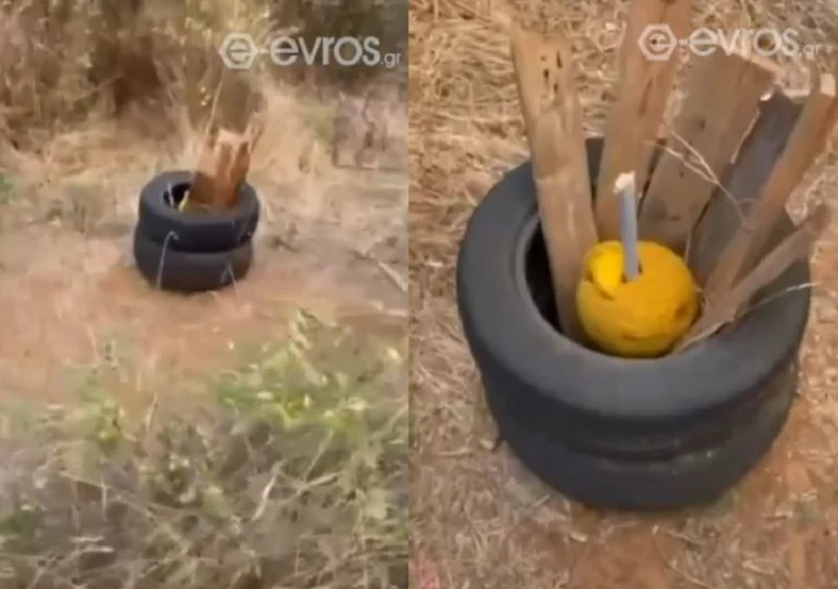 Εστία με καύσιμη ύλη εντόπισαν κάτοικοι της Αλεξανδρούπολης