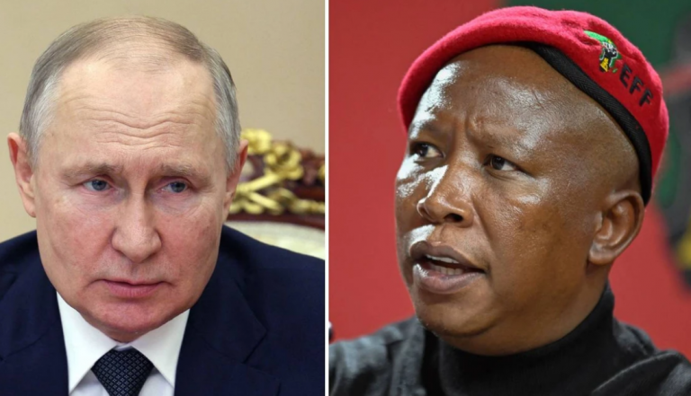 Ο Julius Malema, ηγέτης του 3ου μεγαλύτερου κόμματος της Νότιας Αφρικής: “Είμαστε ο Πούτιν και ο Πούτιν είμαστε εμείς.”