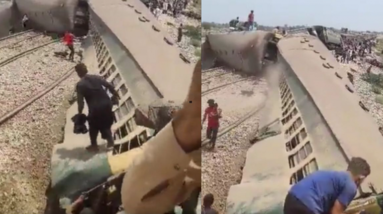 Πακιστάν: Τουλάχιστον 15 νεκροί και 50 τραυματίες από τον εκτροχιασμό επιβατικού τρένου