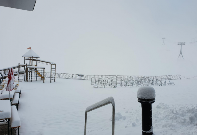 Ζήτω η «υπερθέρμανση» -Χιόνι τον Αύγουστο στην Ιταλία!