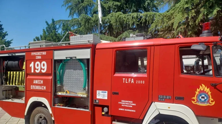 Φωτιά στην Αντίπαρο – Ξεκίνησε από όχημα και επεκτάθηκε σε παρακείμενη έκταση