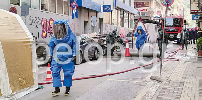 Πάτρα: Σκηνές επιστημονικής φαντασίας… για σκόνη – Πρωτοφανής επιχείρηση Πυροσβεστικής – Αστυνομίας