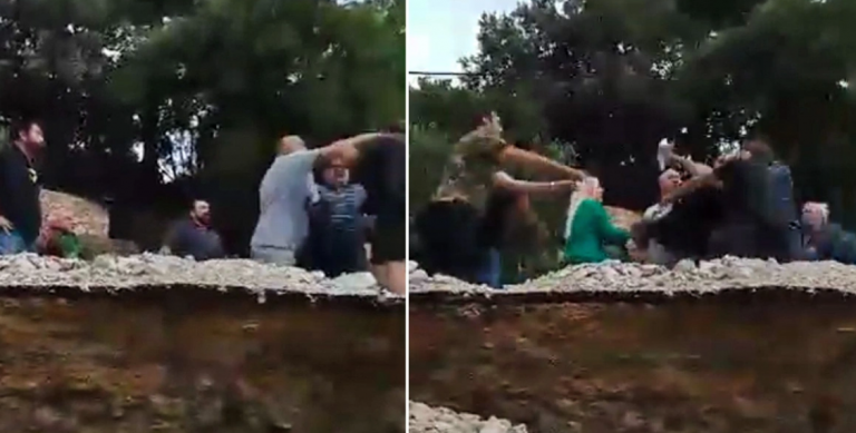 O Δήμαρχος Βόλου Α. Μπέος επιτέθηκε σε διαμαρτυρόμενο πολίτη