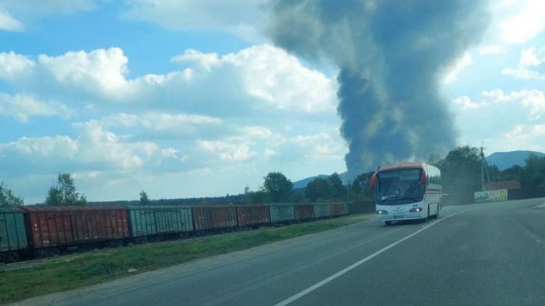 Εννέα τραυματίες από πυρκαγιά σε αγωγό πετρελαίου στη δυτική Ουκρανία