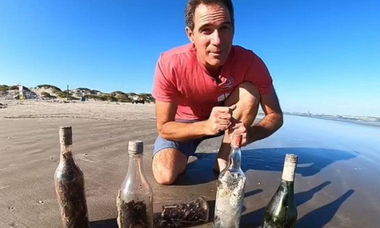 Μυστηριώδη «μπουκάλια μαγισσών» ξεβράζονται στον Κόλπο του Μεξικού