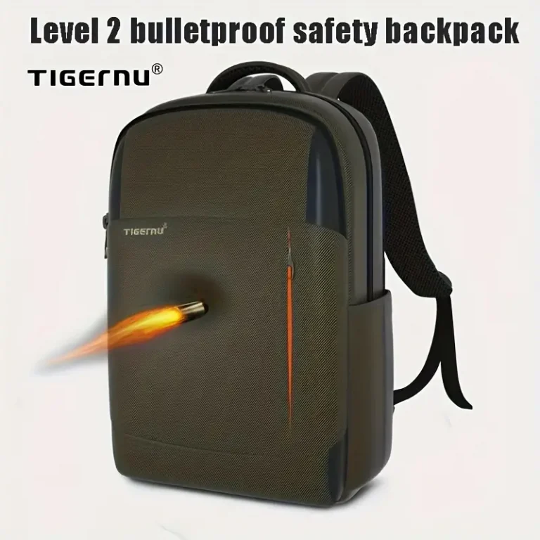 Tigernu Ανδρικό αλεξίσφαιρο σακίδιο ασφαλείας επιπέδου 2, αλεξίσφαιρο σακίδιο, αυτοάμυνα, σχολική τσάντα μεγάλης χωρητικότητας αδιάβροχο ελαφρύ σακίδιο