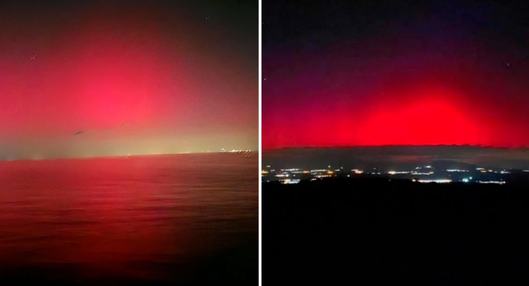 Το Βόρειο Σέλας έφτασε μέχρι την Ελλάδα: Κοκκίνισε ο ουρανός στην Κεντρική Μακεδονία