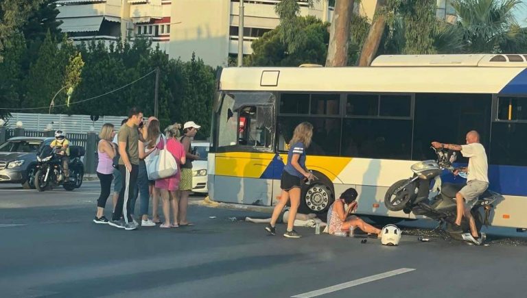 Θεσσαλονίκη: Σύγκρουση λεωφορείου με μηχανάκι – Νεκρή η οδηγός του