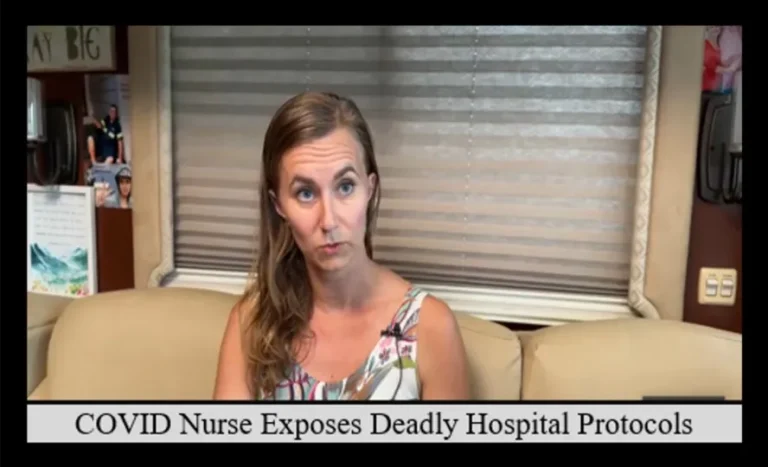 Νοσοκόμα αποκαλύπτει τα θανατηφόρα Νοσοκομειακά Πρωτόκολλα