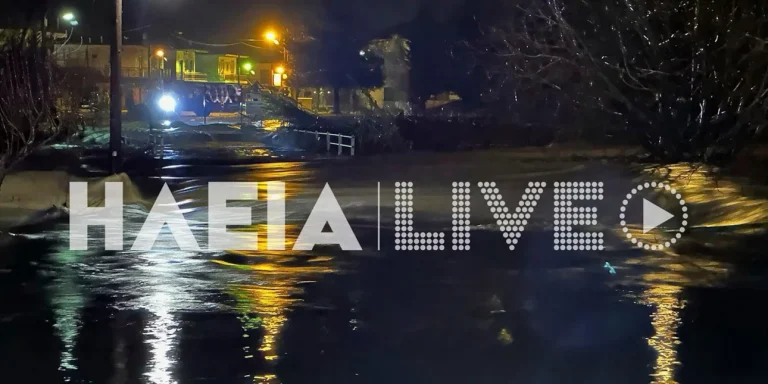 Ηλεία: Όχημα παρασύρθηκε από χείμαρρο -Αγνοούνται οι επιβαίνοντες, μεγάλη επιχείρηση της ΕΜΑΚ