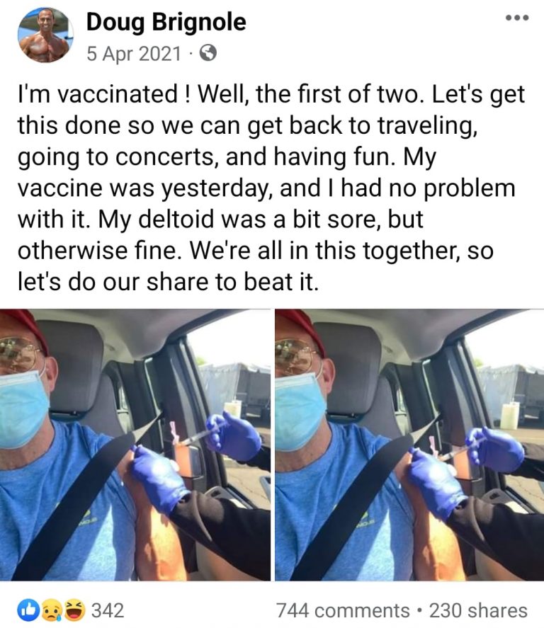 Αν πεθάνω μετά το 💉, είχατε δίκιο. Αν ζήσω, κάνατε λάθος