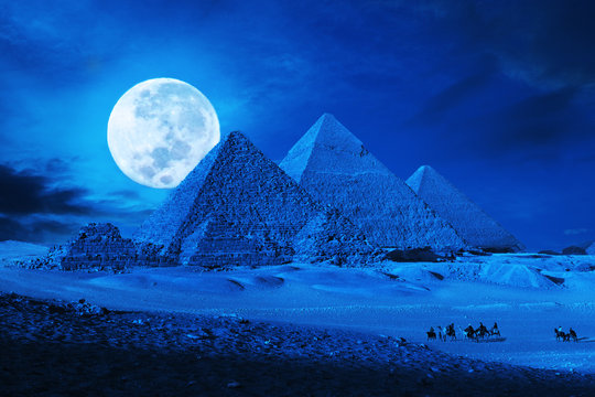 Οι συντεταγμένες των πυραμίδων της Γκίζας και η ταχύτητα φωτός