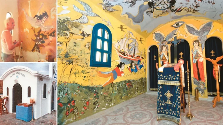 Μητροπολίτης Μεσογαίας: «Τερατογραφήματα» τα έργα Μυταρά στον ναό του Σουνίου