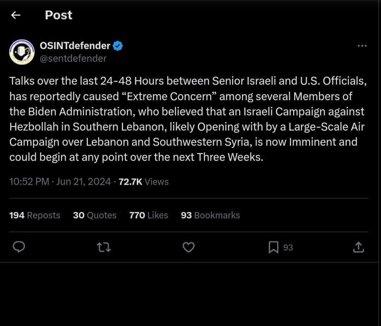 Το Ισραήλ πήρε την απόφαση να εισβάλει στον Λίβανο