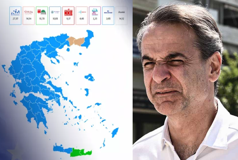Τον ήπιε τελικά η ΝΔ στις ευρωεκλογές παρά τη φαινομενική νίκη της