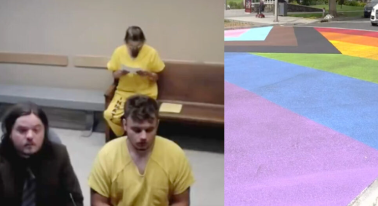 Να κάψετε μια αμερικανική σημαία; Κανένα πρόβλημα. Να καταστρέψετε μια σημαία των  ΛΟΑΤΚΙ; ΠΟΙΝΉ ΦΥΛΆΚΙΣΗΣ