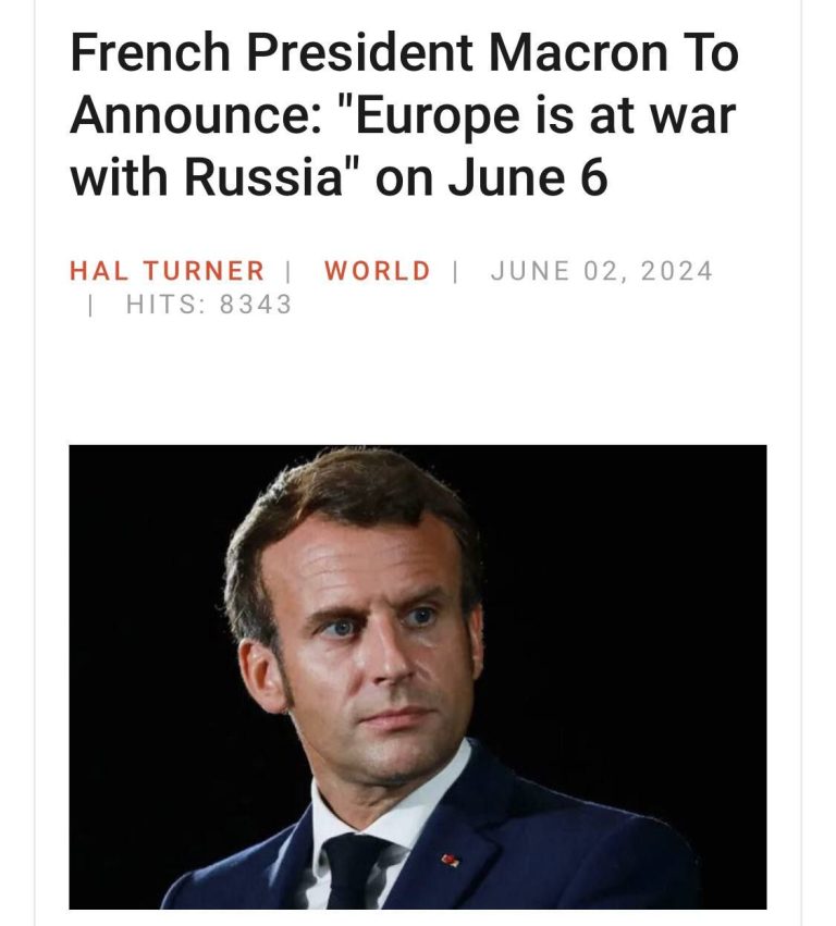 Σε πολεμο με την Ρωσια Μπαινει η Ευρωπη στις 6 Ιουνιου ..