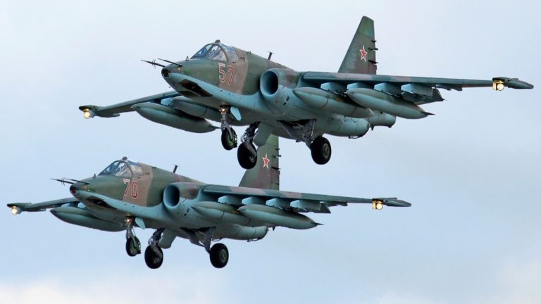 Συντριβή Su-25 της αεροπορίας της Γεωργίας