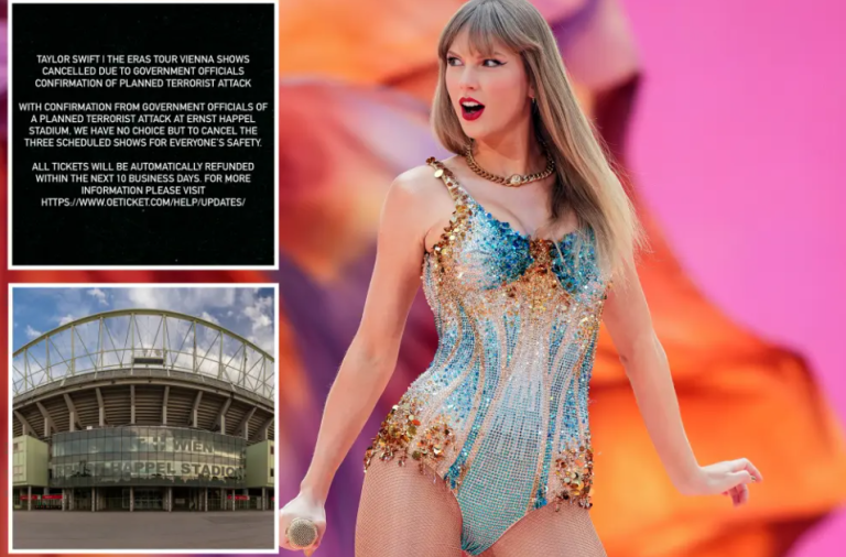 Οι παραστάσεις της Taylor Swift στη Βιέννη ακυρώθηκαν λόγω φερόμενης προγραμματισμένης τρομοκρατικής επίθεσης