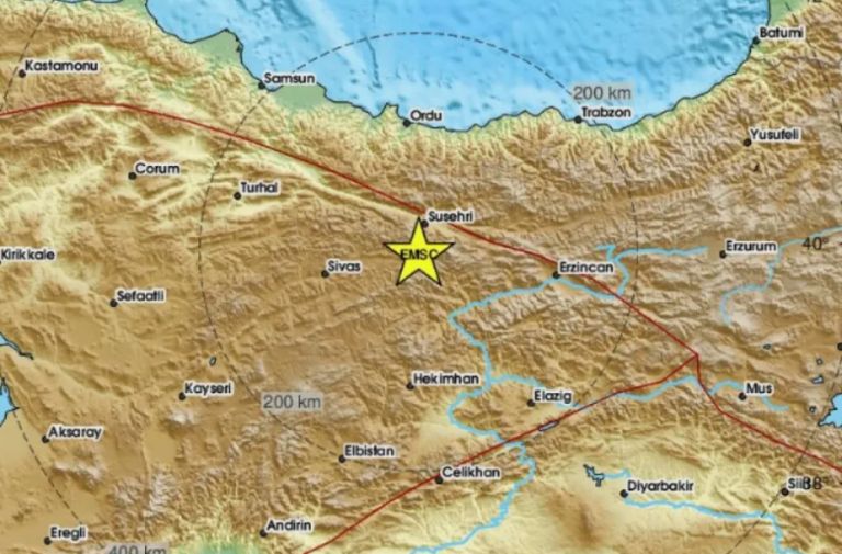 Διπλός σεισμός 4,7 και 4,1 Ρίχτερ στη κεντρική Τουρκία