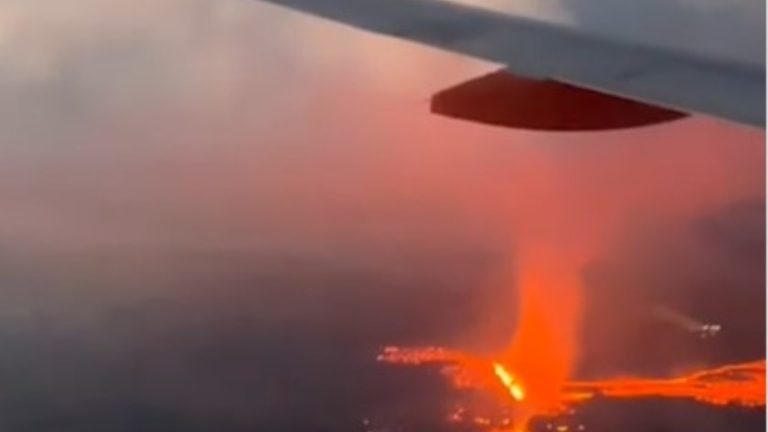 Συγκλονιστικό βίντεο από την έκρηξη ηφαιστείου στο Ρέικιαβικ