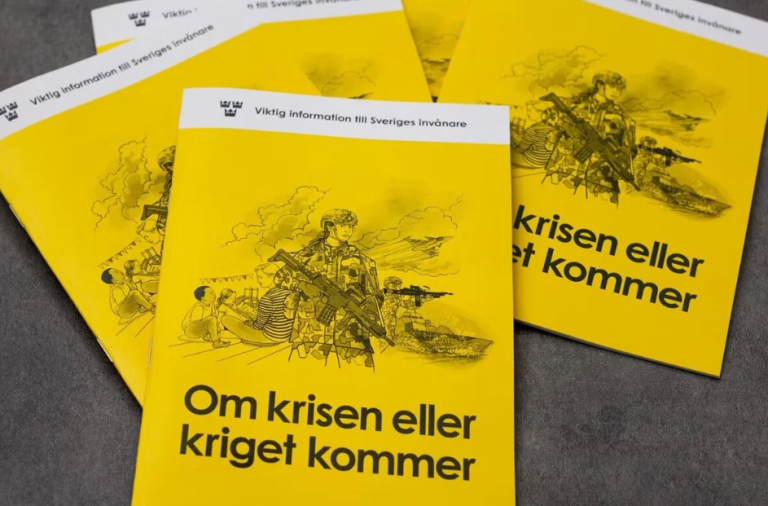 Σουηδία: «Αν έρθει πόλεμος» – Το φυλλάδιο με οδηγίες που διανέμεται στους κατοίκους