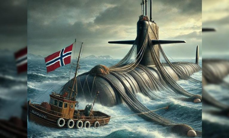 Απίστευτο: Αμερικανικό πυρηνικό υποβρύχιο κόλλησε σε δίχτυ ψαράδων στην Νορβηγία