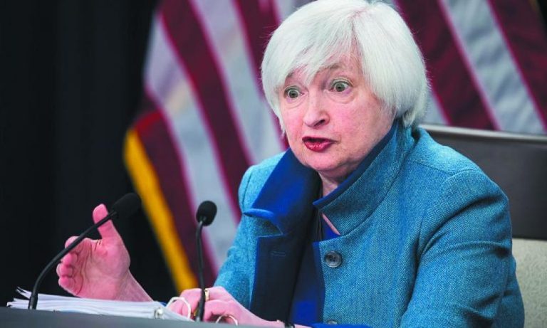 Προειδοποίηση της Γελέν: Οι ΗΠΑ θα φθάσουν το νέο όριο χρέους περί τα μέσα Ιανουαρίου