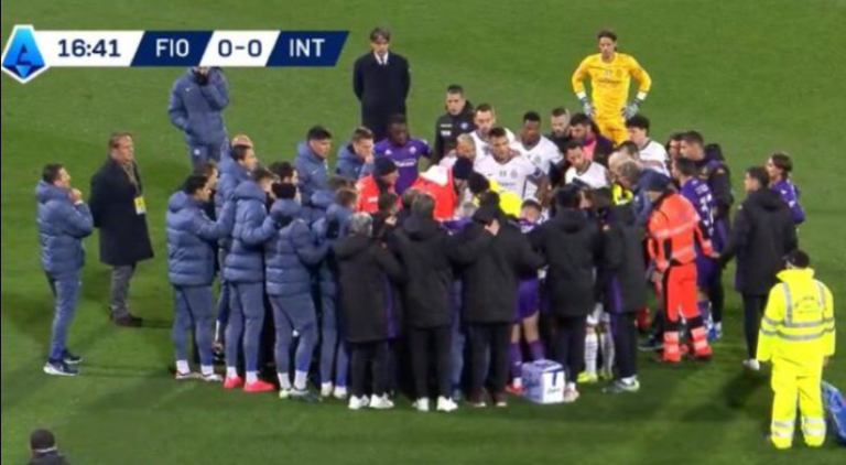 Φιορεντίνα – Ίντερ: Κατέρρευσε στον αγωνιστικό χώρο ο Μποβέ – Οριστική διακοπή στο παιχνίδι – Βίντεο