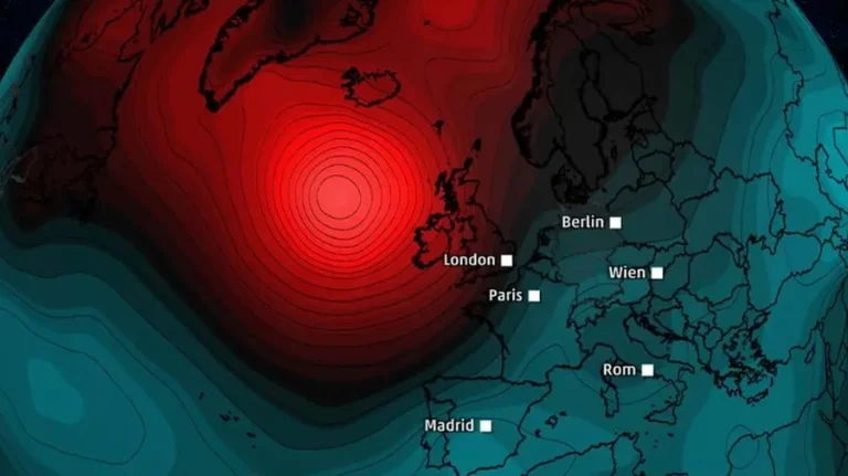 Τυφώνας στα ανοικτά της Ευρώπης γίνεται κυκλώνας-βόμβα