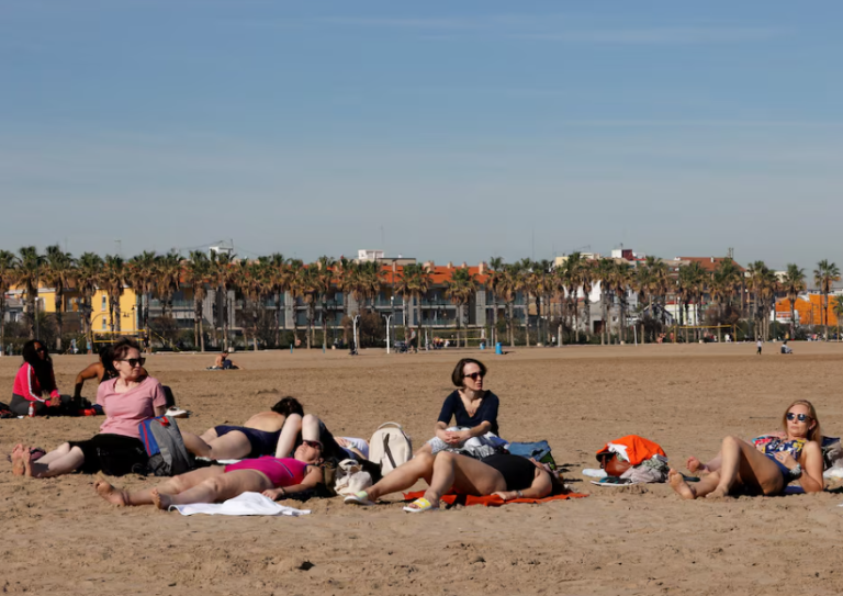 H Ισπανία κατέγραψε θερμοκρασία ρεκόρ για Ιανουάριο -Στους 27 βαθμούς Κελσίου o υδράργυρος στη Βαλένθια