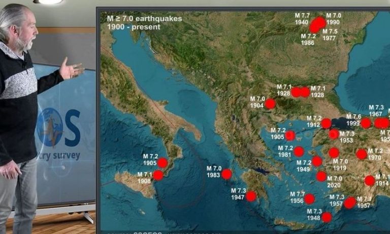 Νέα ανησυχία του Ολλανδού ερευνητή για τους σεισμούς στις Κυκλάδες: Δεν φαίνεται να μειώνεται