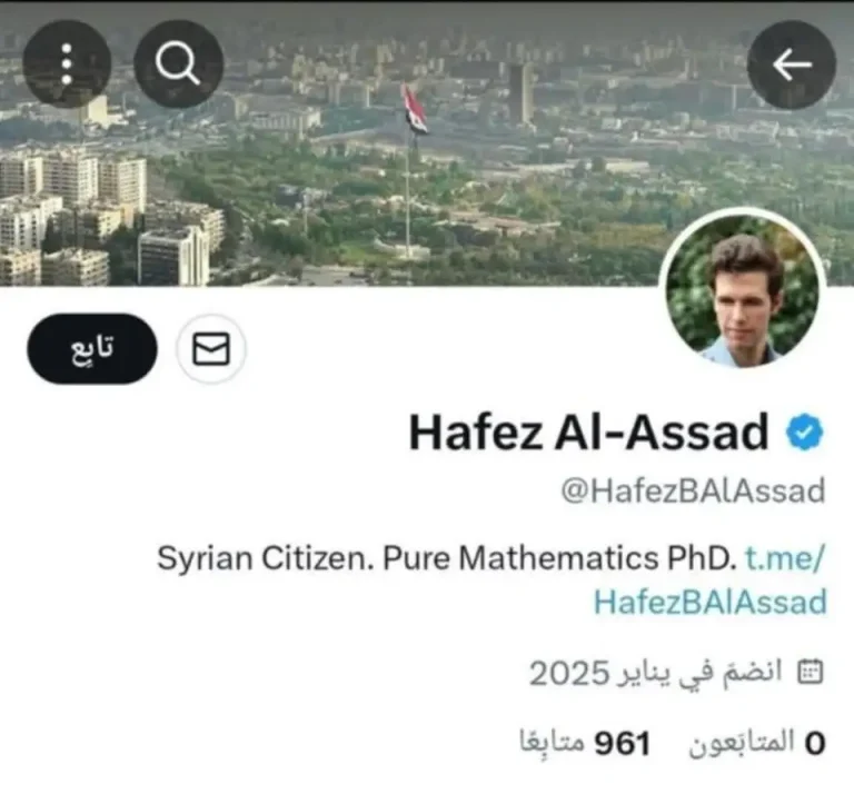 Ο γιος του Άσαντ φέρεται να αποκαλύπτει πως έπεσε η Δαμασκός!