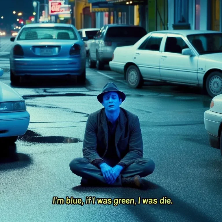 i’m blue if i was green i would die   ..Για δες φυτεμα δεκαετιων !!!