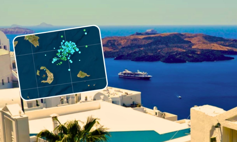 Σαντορίνη: Νέος ισχυρός σεισμός 4,8 Ρίχτερ στις 08:09 το πρωί – Κοιμήθηκαν στα αυτοκίνητα οι κάτοικοι