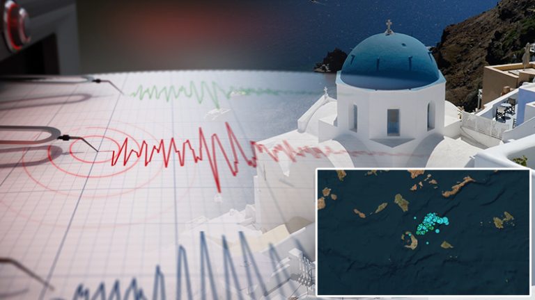 Αυξημένη η εδαφική παραμόρφωση στην Σαντορίνη