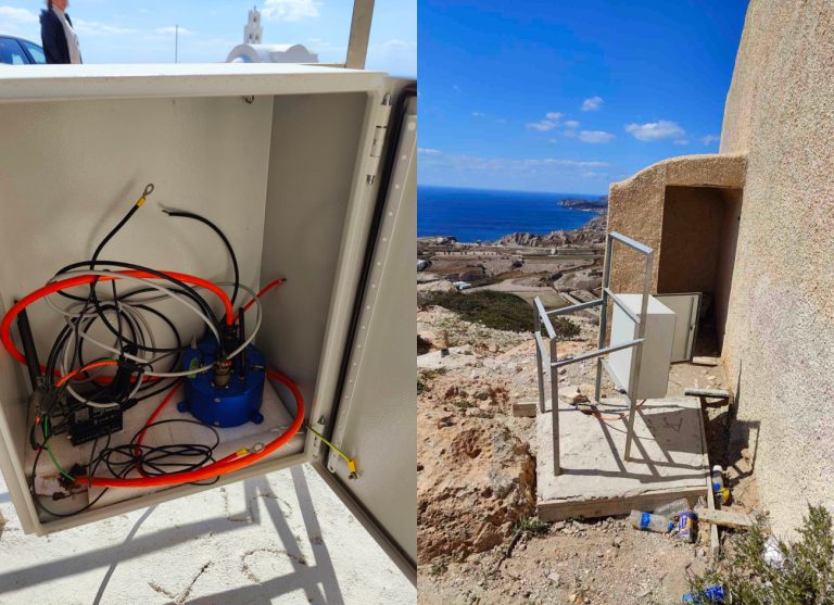 Σαντορίνη: Άγνωστοι βανδάλισαν σεισμολογικό σταθμό και έκλεψαν τον εξοπλισμό του – Η έκκληση Παπαζάχου