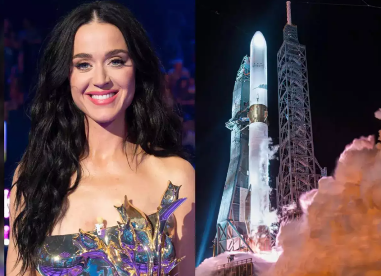 Η Κέιτι Πέρι θα ταξιδέψει σήμερα στο διάστημα μαζί με την αρραβωνιαστικιά του Μπέζος – Αυτές είναι οι στολές τους