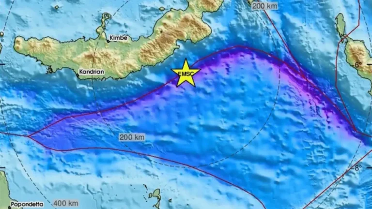 Σεισμός 7,0 ρίχτερ στα ανοιχτά της Νέας Βρετανίας στην Παπούα Νέα Γουινέα – Προειδοποίηση για τσουνάμι