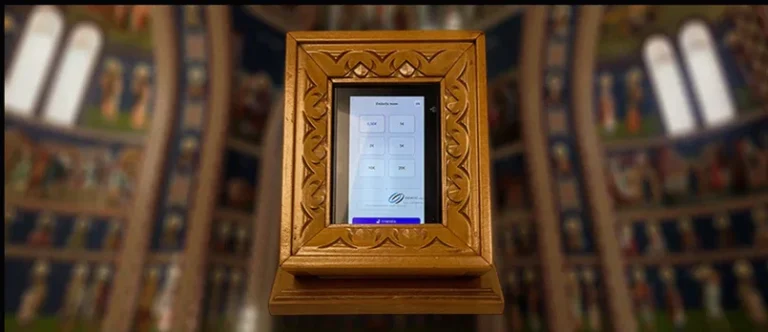 Τοποθετήθηκε το πρώτο POS σε παγκάρι εκκλησίας! – Ετοιμάζουν και την τράπεζα! – Δείτε βίντεο