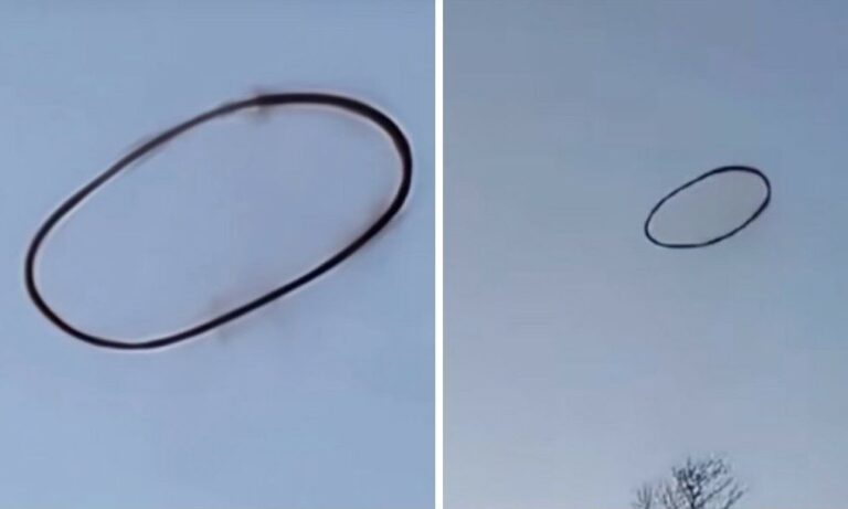 ΗΠΑ: Μυστήριο με μαύρο «δαχτυλίδι» που εμφανίστηκε ξαφνικά στον ουρανό του Κάνσας