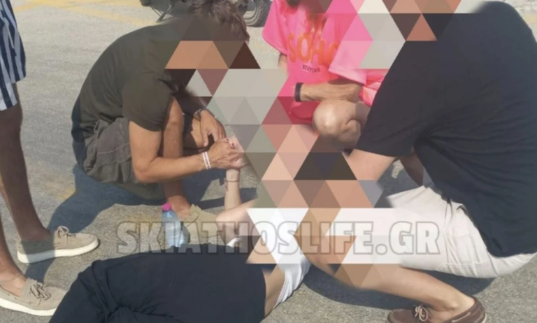 Σκιάθος: Γυναίκα παρασύρθηκε από τα αέρια αεροπλάνου που απογειωνόταν