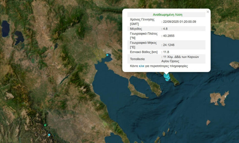 Σεισμός στο Άγιο Όρος: «Δεν ξέρουμε τι διαστάσεις έχει το ρήγμα», λέει ο Ευθύμιος Λέκκας
