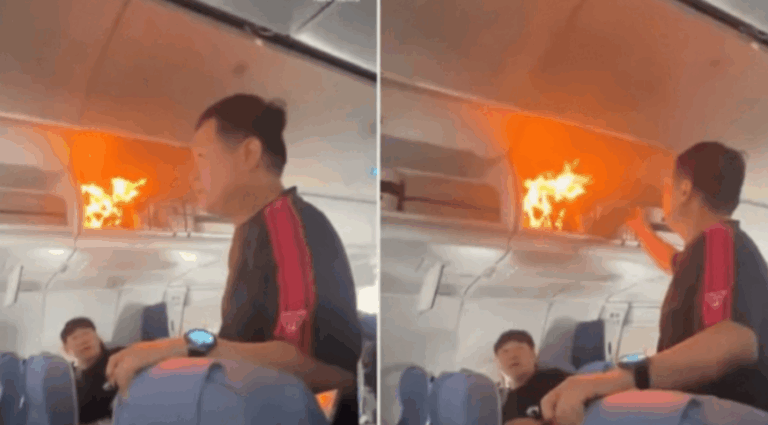 Σοκ σε πτήση της Air China – Μπαταρία λιθίου έσκασε και πήρε φωτιά το αεροπλάνο – Σκηνές τρόμου μέχρι την αναγκαστική προσγείωση