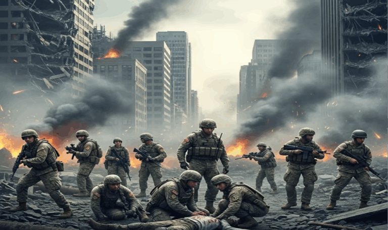 Πόλεμος, Κατάρρευση, Αναδιάταξη του Πλανήτη