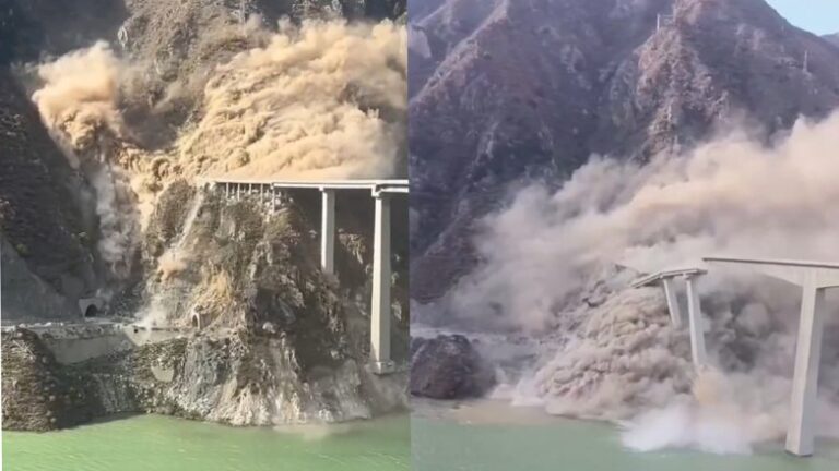 Κίνα: Κατέρρευσε γέφυρα που προσφάτως είχε εγκαινιαστεί